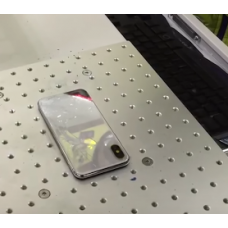 i phone  back glass replacement fiber laser